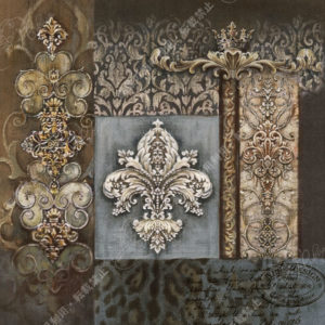 184 Marron baroque－茶色のバロック