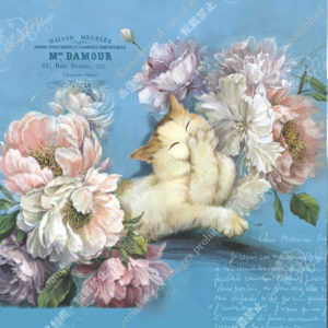 251 Arrangement de fleurs-bâillerあくび　　Sabrinaサブリナ